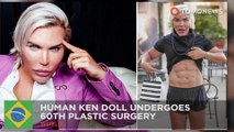 Plastic surgery: Human Ken Dolls plans get his 60th surgery by removing his ribs - TomoNews