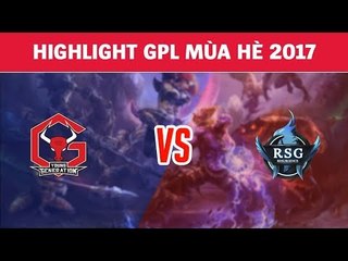 Highlights: YG vs RSG | Young Generation vs Resurgence | GPL Mùa Hè 2017