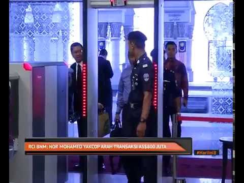 RCI BNM: Nor Mohamed Yakcop arah transaksi AS$800 juta