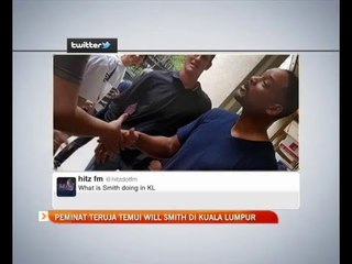 Will Smith kini berada di Kuala Lumpur?