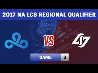 Highlights: C9 vs CLG Game 3 | Cloud9 vs Counter Logic Gaming | Vòng loại CKTG 2017 Bắc Mỹ