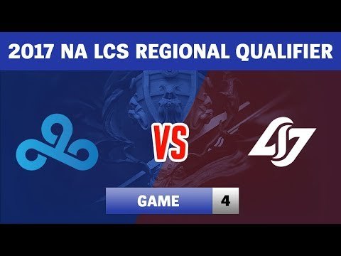 Highlights: C9 vs CLG Game 4 | Cloud9 vs Counter Logic Gaming | Vòng loại CKTG 2017 Bắc Mỹ