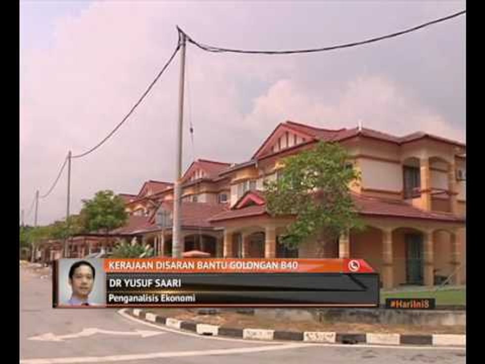 Kerajaan disaran beri penekanan isu rumah golongan B40