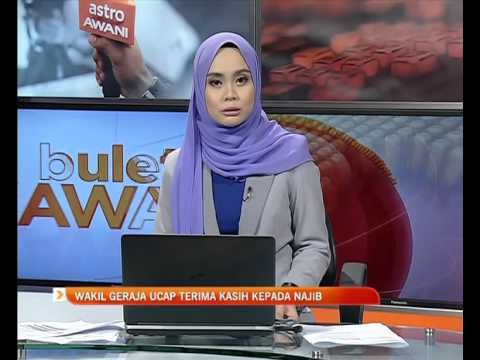 Wakil gereja ucap terima kasih kepada Najib