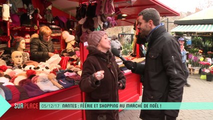 Sur Place au marché de Noël