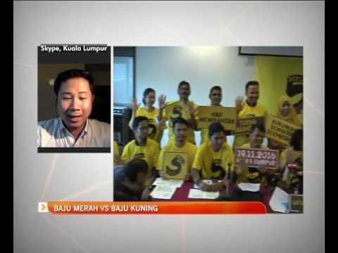 Baju Merah vs Baju Kuning