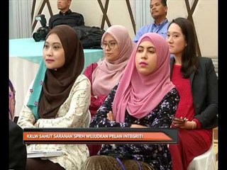 Download Video: KKLW sahut saranan SPRM wujudkan pelan integriti