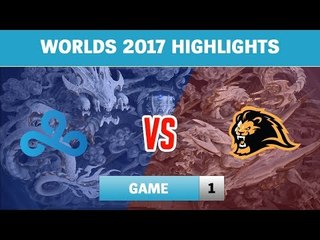 Highlights: C9 vs LYN Game 1 - Vòng 2 Vòng Khởi Động CKTG 2017