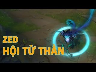 Trang phục mới Zed Hội Tử Thần (Death Sworn Zed) - Liên Minh Huyền Thoại