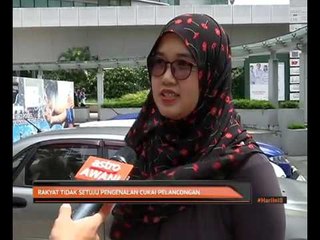 Rakyat tidak setuju pengenalan cukai pelancongan