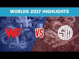 Highlights: WE vs TSM - Lượt Về Vòng Bảng CKTG 2017