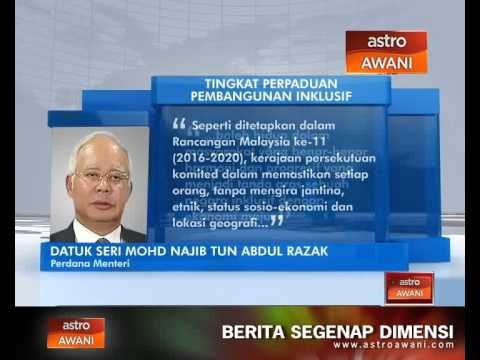 Tingkat perpaduan dengan keterangkuman pembangunan