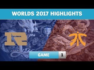 Highlights: RNG vs FNC Game 1 - Tứ kết CKTG 2017