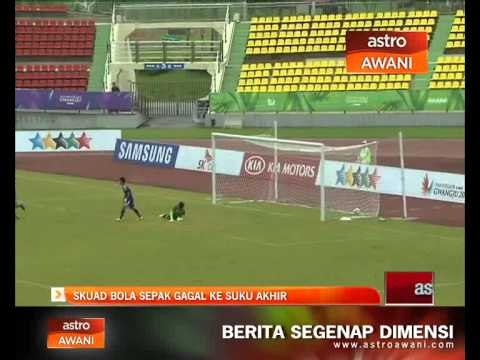 Skuad bola sepak Universiade gagal ke suku akhir