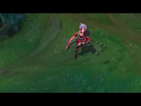LOL PBE: Blood Moon Diana Skin Preview