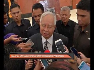 Malaysia utamakan keselamatan warganya di Pyongyang