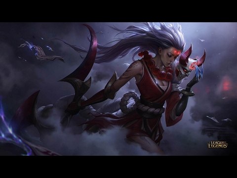 Liên Minh Huyền Thoại: Màn hình đăng nhập Diana Huyết Nguyệt