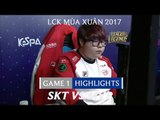 Hightlights: SKT vs MVP Game 1 - LCK Mùa Xuân 2017 Tuần 3