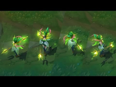 League of Legends: New Ultimate Skin - Elementalist Lux (Nature) Preview