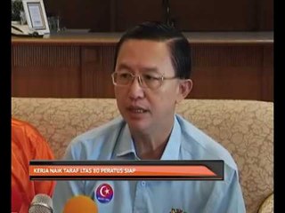 Kerja naik taraf LTAS 80 peratus siap