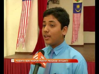 Peserta beri respon positif Program Integriti