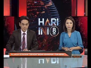 Pulihkan keyakinan terhadap badan kehakiman - Tun Arifin