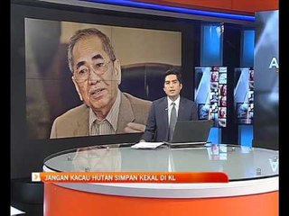 Jangan kacau Hutan Simpan Kekal di KL