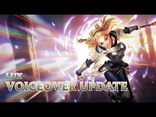 LOL PBE: Lux Voiceover Update