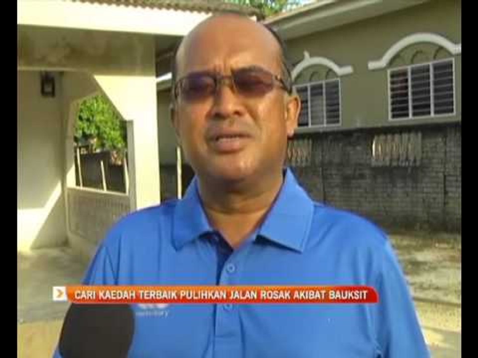 Cari kaedah terbaik pulihkan jalan rosak akibat...