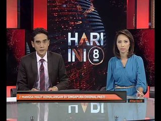 2 mangsa maut kemalangan di Singapura dikenal pasti