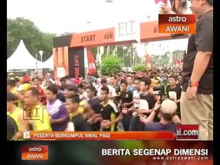 Peserta Fit Malaysia di Perak berkumpul awal pagi