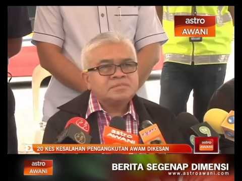 20 kes kesalahan pengangkutan awam dikesan