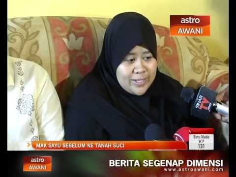 Kren runtuh: Mak sayu sebelum ke tanah suci