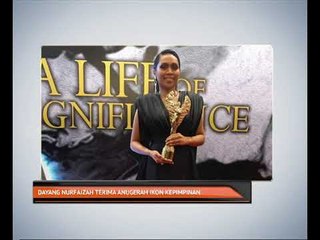 Dayang Nurfaizah terima Anugerah Ikon Kepimpinan