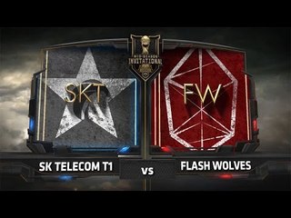 Highlights: SK Telecom T1 vs Flash Wolves - MSI 2017 Vòng Bảng Ngày 3