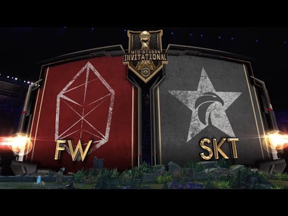 Highlights: Flash Wolves vs SK Telecom T1 - MSI 2017 Vòng Bảng Ngày 4