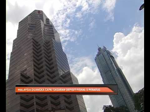 Malaysia dijangka capai sasaran defisit fiskal tiga peratus