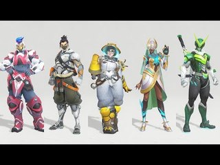 Tất tần tật về skin, emote, spray và voice line trong Overwatch Anniversary Loot Box
