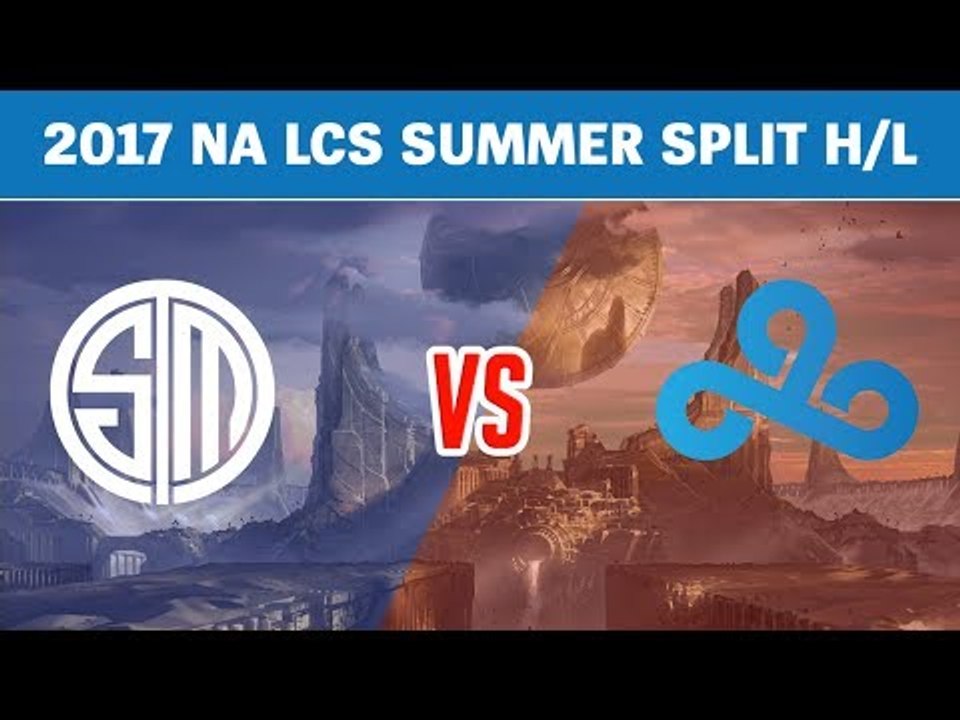 Highlights: Team SoloMid vs Cloud9 - LCS Bắc Mỹ Mùa Hè 2017
