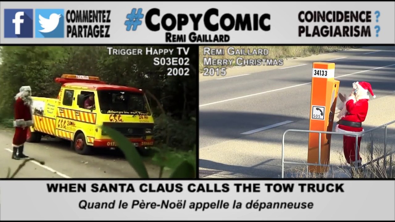 Rémi Gaillard plagie t-il l'émission Trigger Happy TV ?