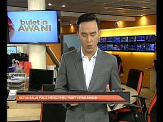 Ketua Balai Polis Menglembu maut kemalangan