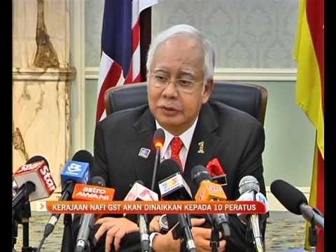 Kerajaan nafi GST akan dinaikkan kepada 10 peratus