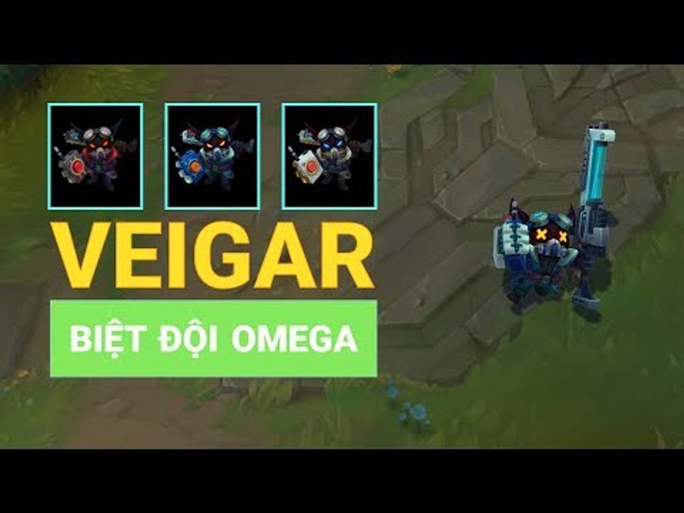 Liên Minh Huyền Thoại: Gói đa sắc mới Veigar Biệt Đội Omega