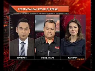 Perkembangan Influenza Ili di Perak