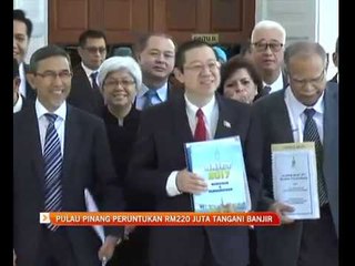 Pulau Pinang peruntukan RM220 juta tangani banjir