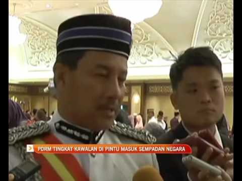 PDRM tingkat kawalan di pintu masuk sempadan negara