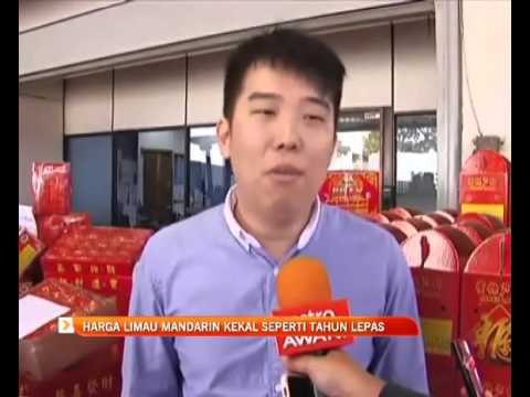 Harga limau mandarin kekal seperti tahun lepas