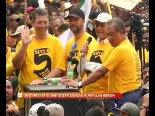 Masyarakat sudah bosan dengan kumpulan BERSIH