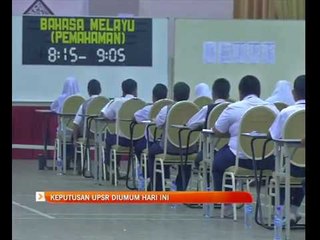 Keputusan UPSR diumum hari ini