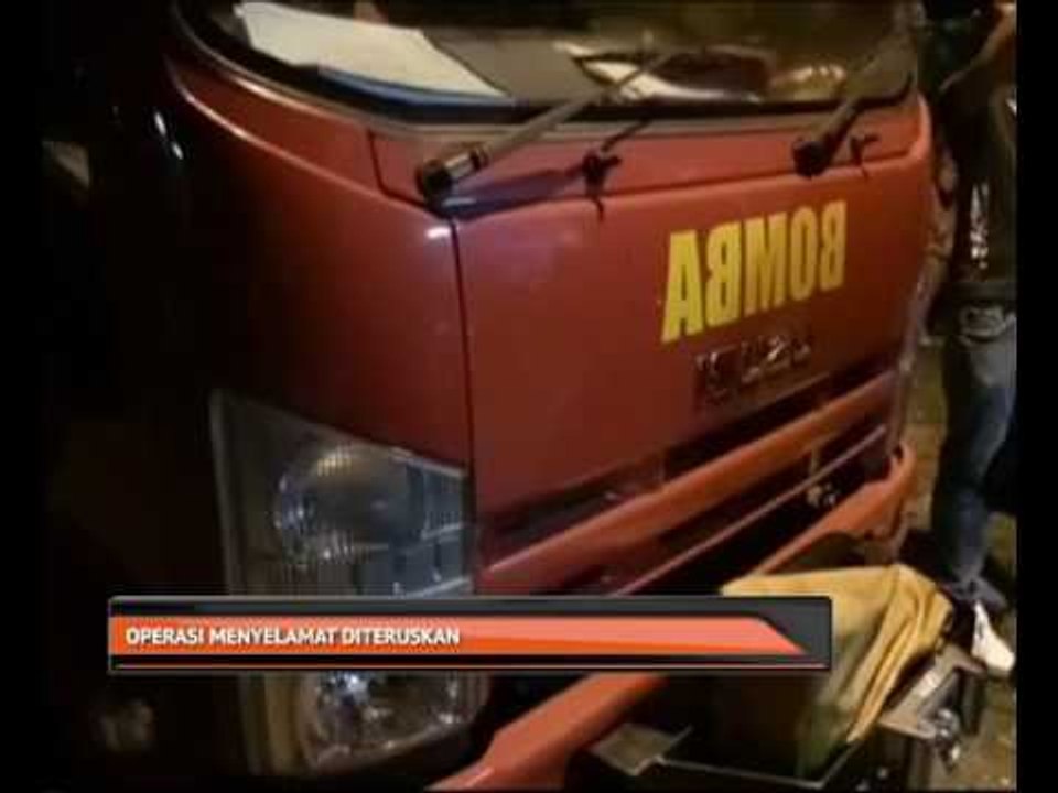 Operasi menyelamat diteruskan